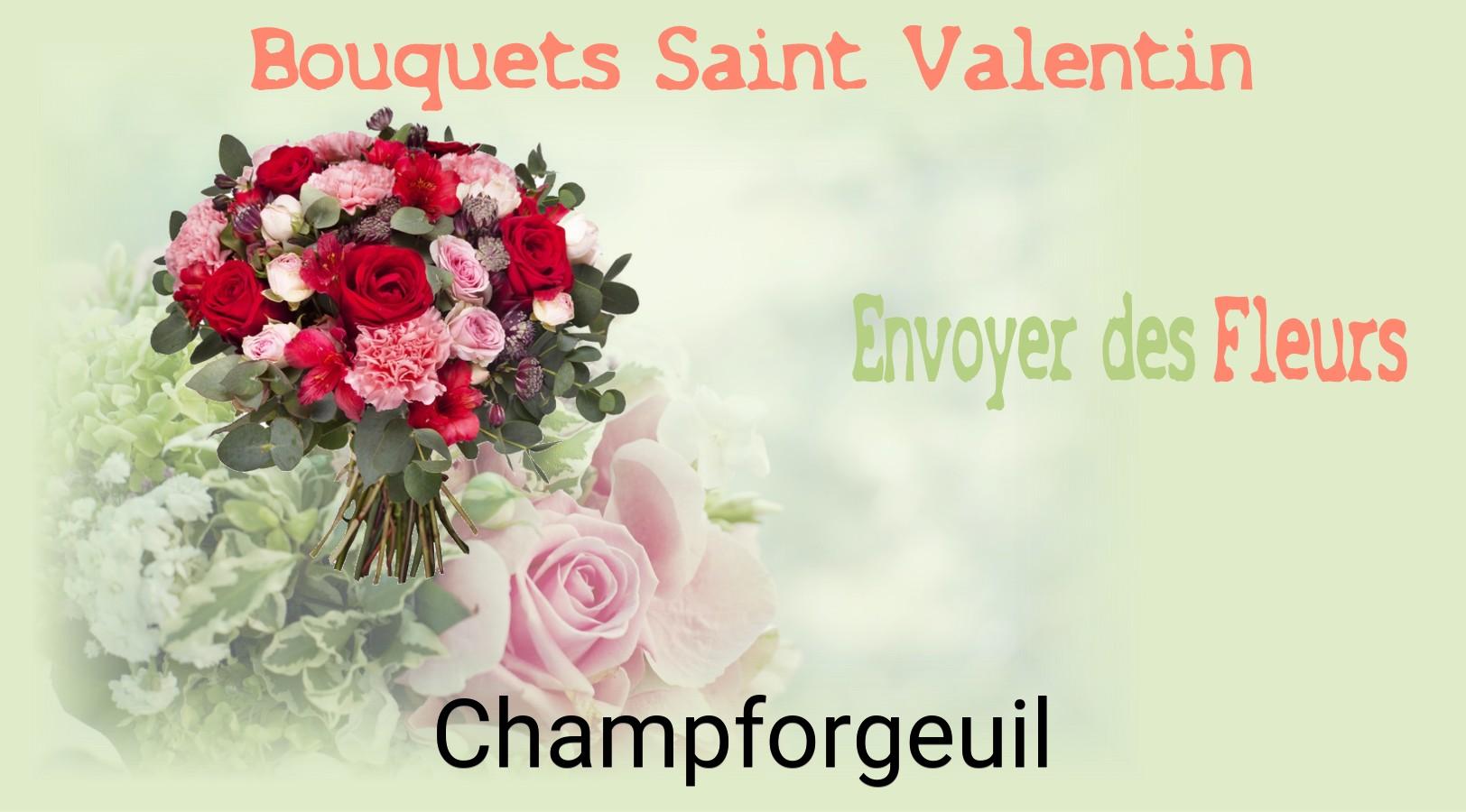 Roses de Saint-Valentin livrées à Champforgeuil